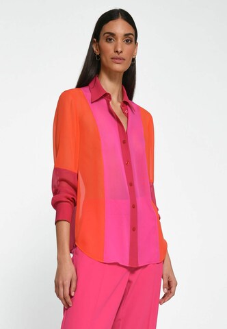 TALBOT RUNHOF X PETER HAHN Blouse in Roze: voorkant