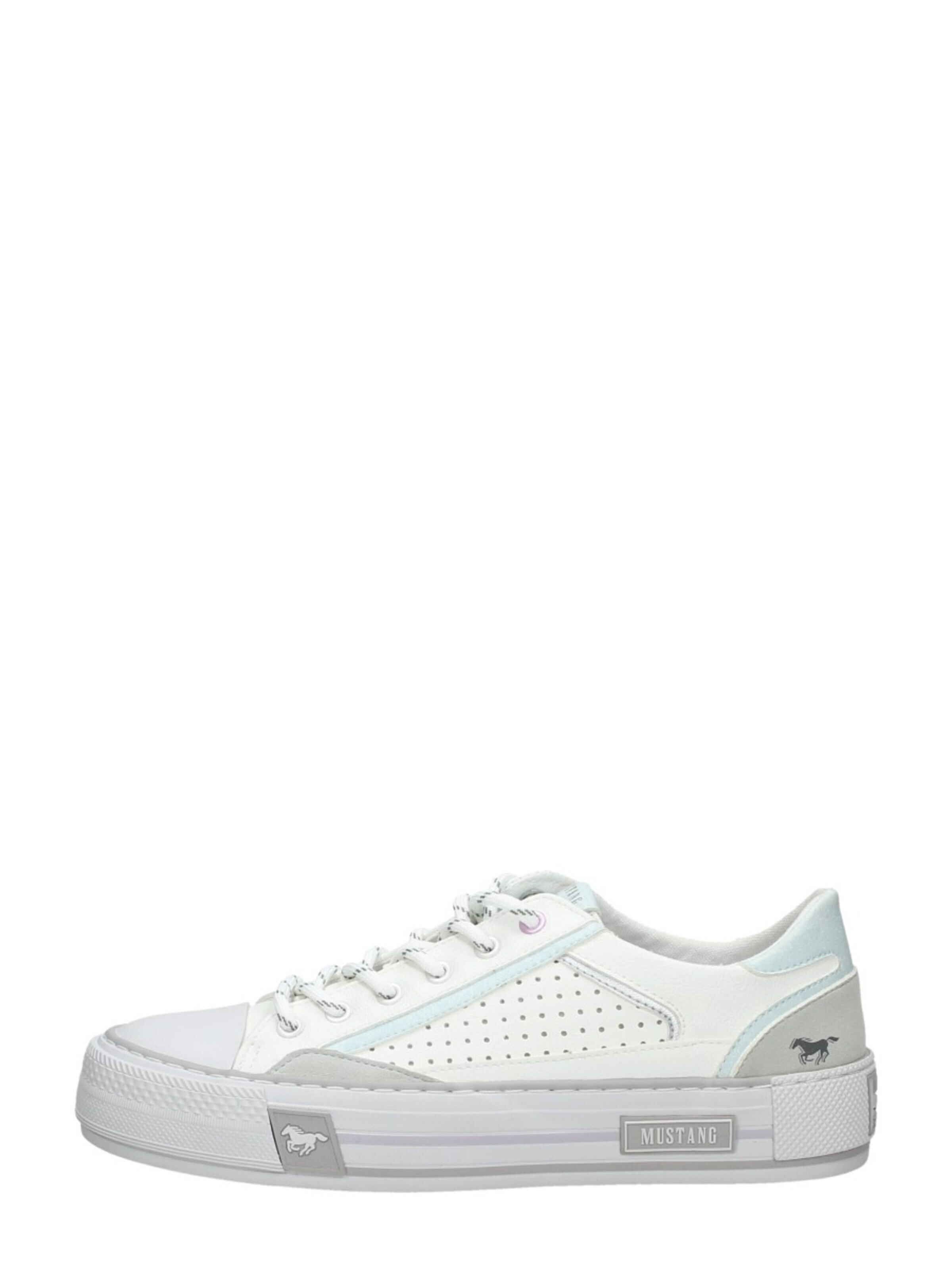 MUSTANG Sneakers laag 'Laag' in Wit
