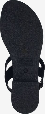 IGI&CO T-Bar Sandals in Black