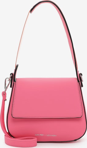 Borsa a spalla 'Alexander' di Suri Frey in rosa: frontale