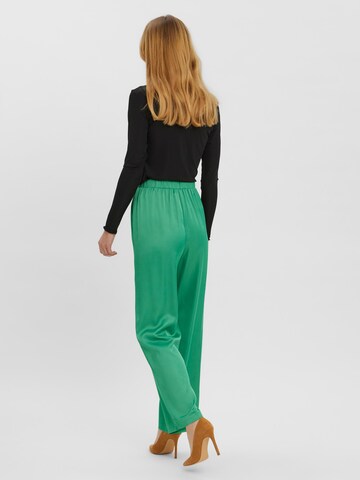 VERO MODA Wide leg Pants 'Natalia' in Green