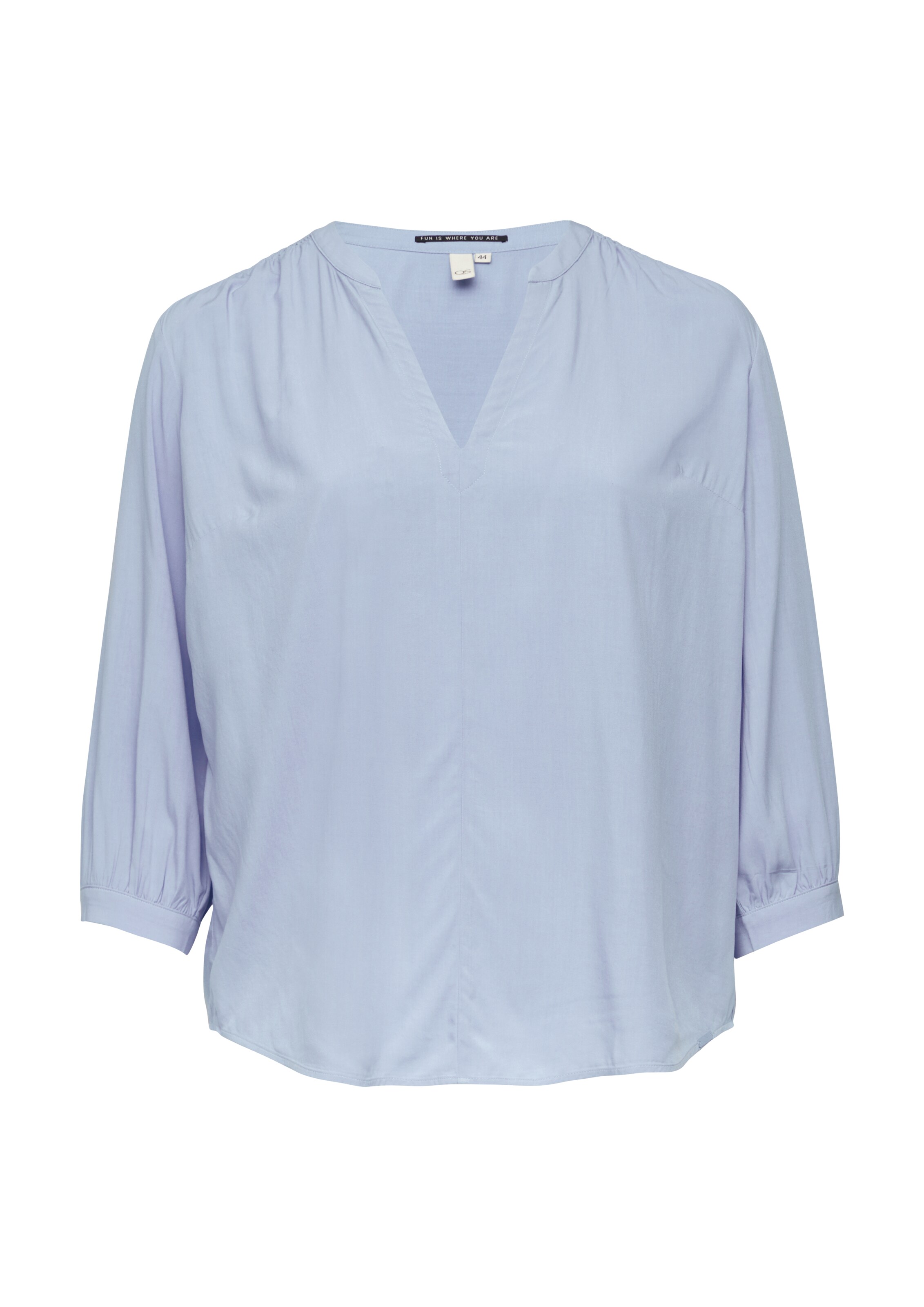 QS Bluse in Blau: Vorderseite