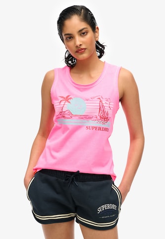 Superdry & Co Top in Pink: Vorderseite