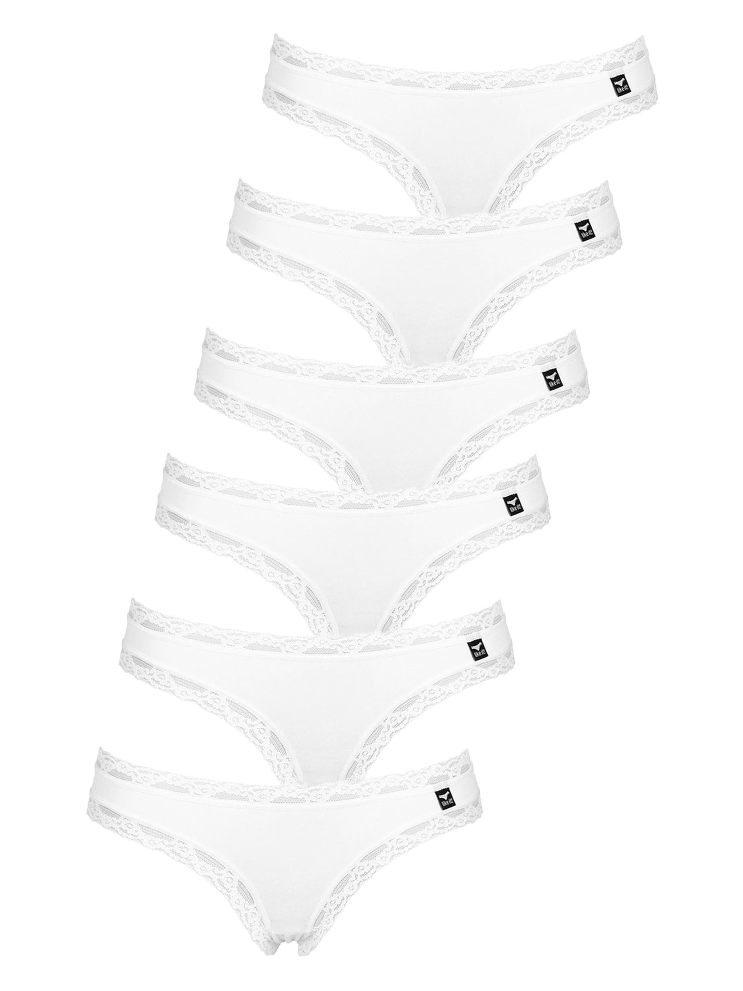 like it! Panty 'Olivia' in White: front
