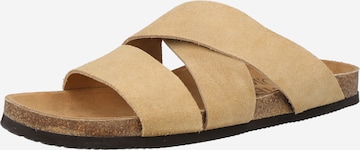 SELECTED HOMME Mules 'BASTIAN' in Beige: front