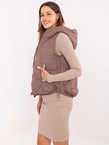 Madnezz House Weste '2502' in Braun