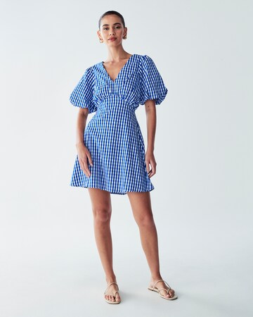 St MRLO Summer dress 'Allis' in Blue: front