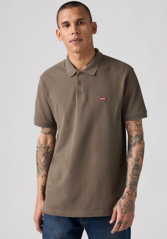 LEVI'S ® Poloshirt in Braun: Vorderseite
