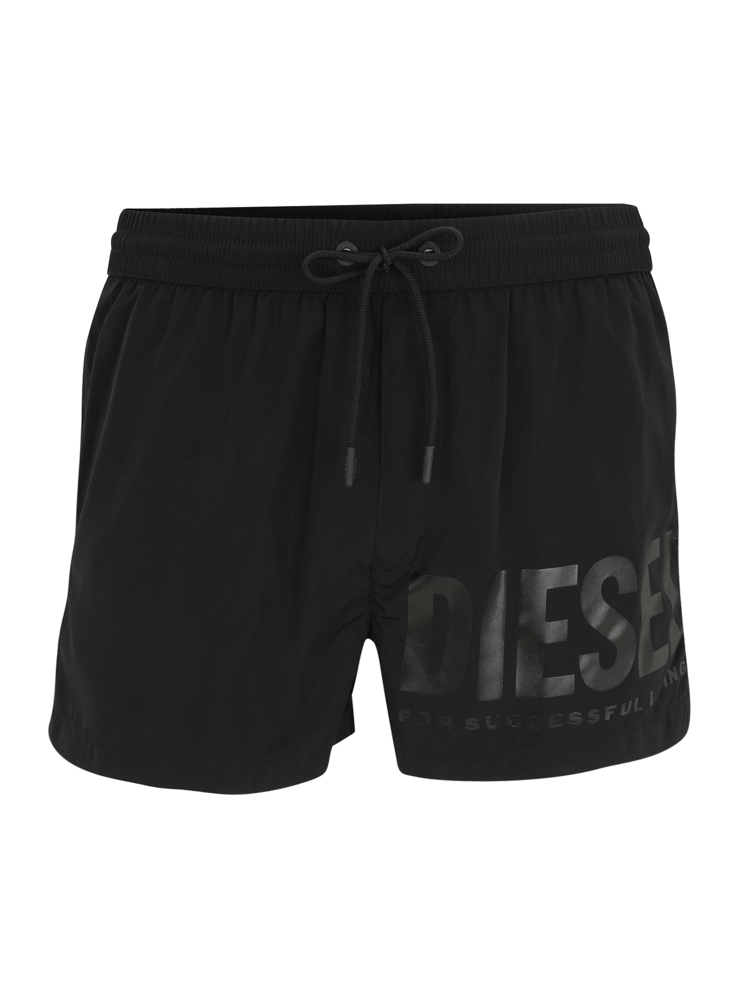 DIESEL - Bermudas 'MARIO-34' en negro: frente