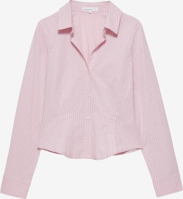 Pull&Bear Blouse in Roze: voorkant
