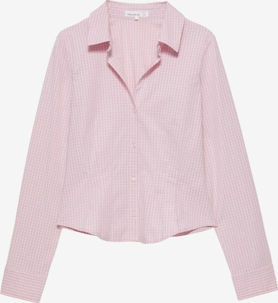 Pull&Bear Bluse in XS in grau / rosa, Produktansicht