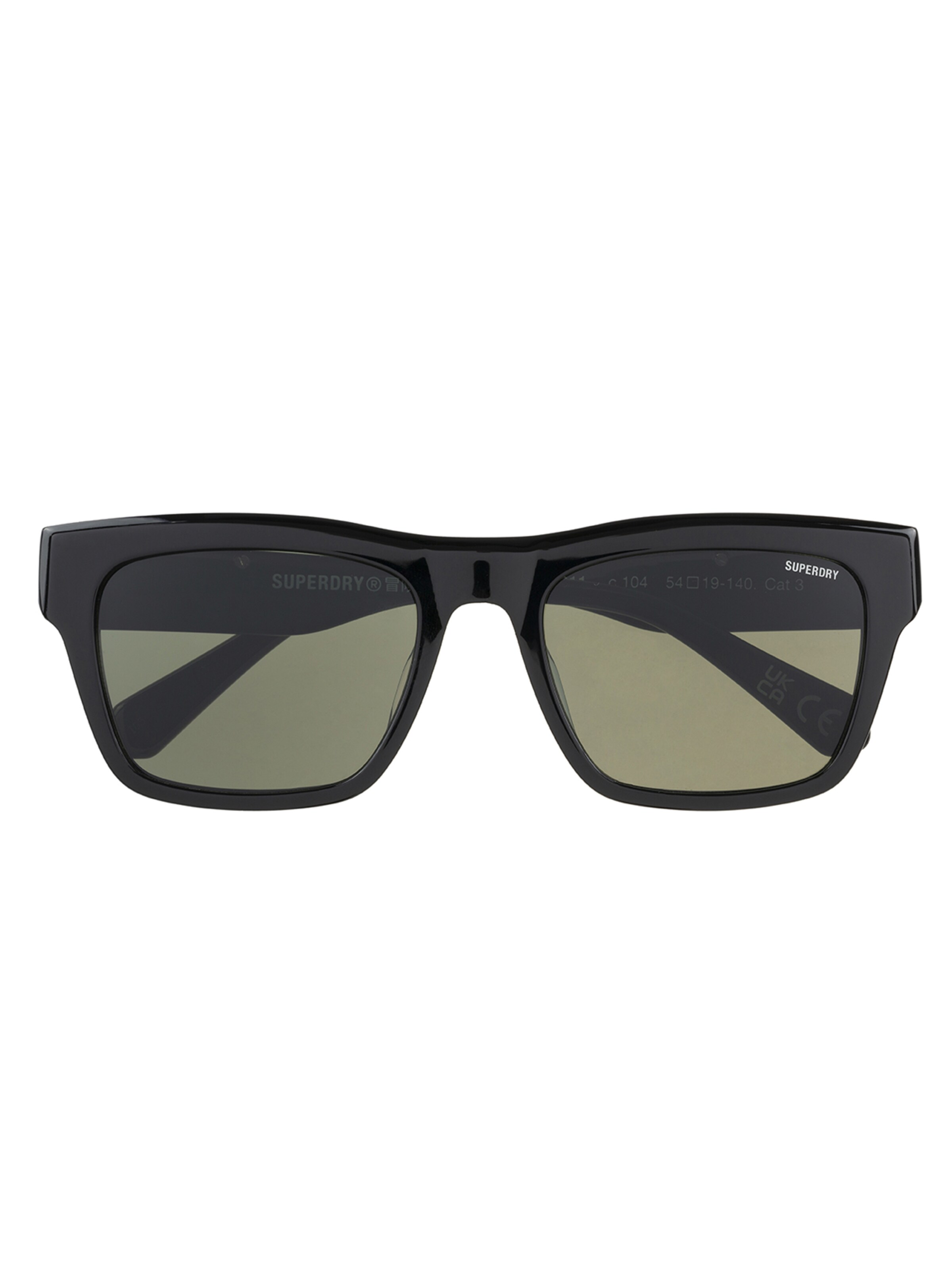 Superdry Eyewear Sonnenbrille‌‌‌‌‌‌ in Schwarz: Vorderseite