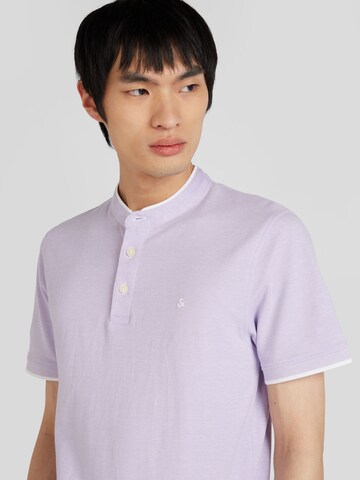 T-Shirt 'PAULOS' JACK & JONES en violet