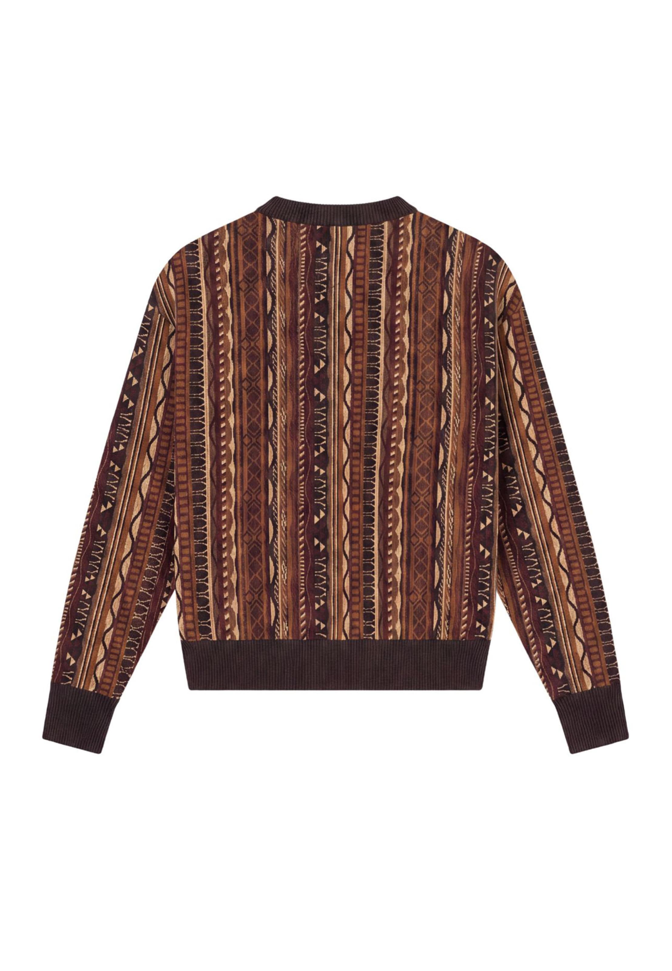 Colucci Sweter w kolorze brązowy