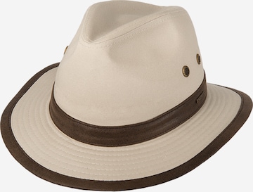 Hatland Hat 'Wadson' in White: front