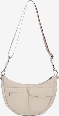 Borsa a tracolla 'Vivy' di Expatrié in beige: frontale