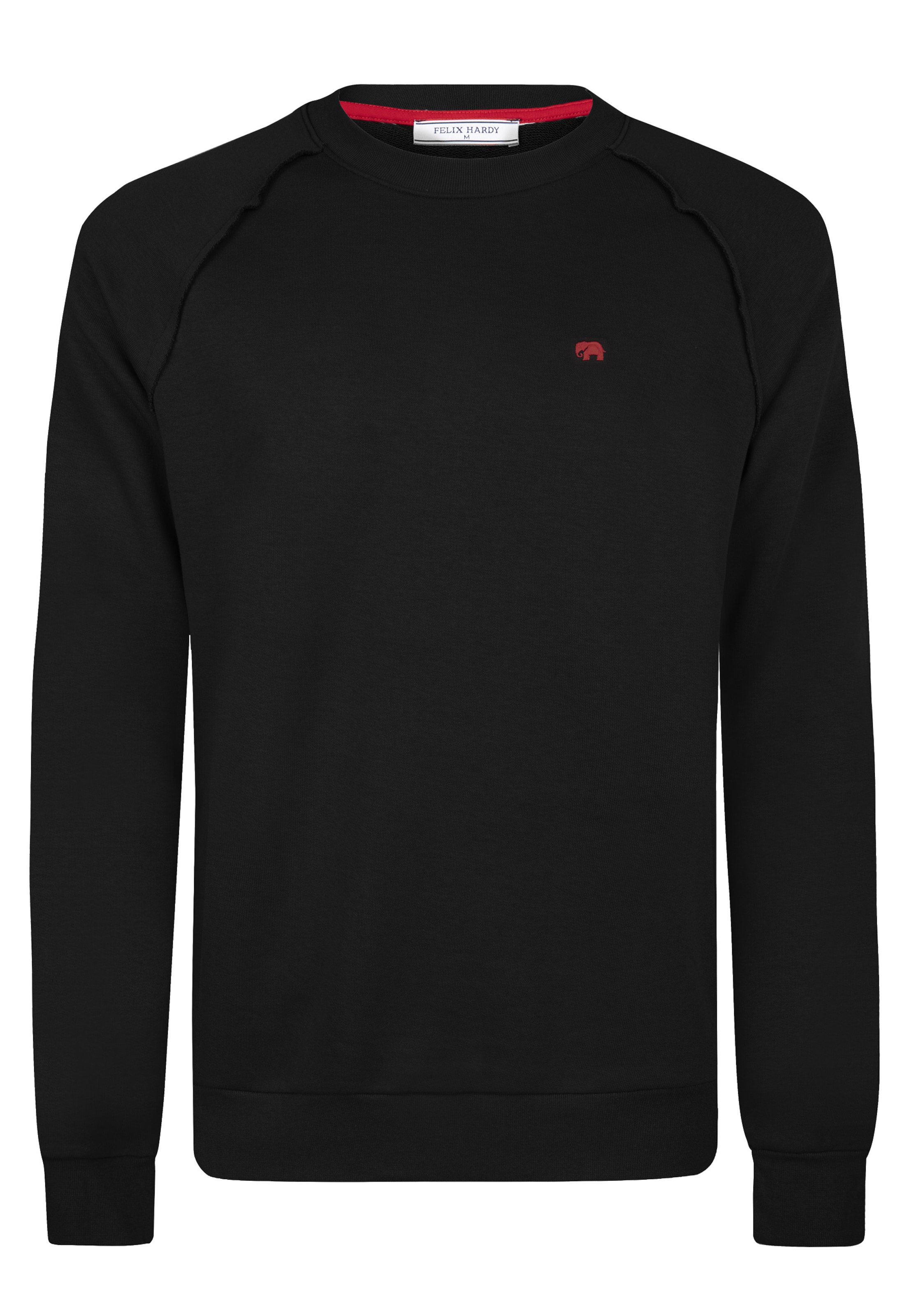 Felpa di Felix Hardy in nero: frontale