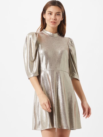 Traffic People Cocktail Dress 'Maybe' in Gold: front