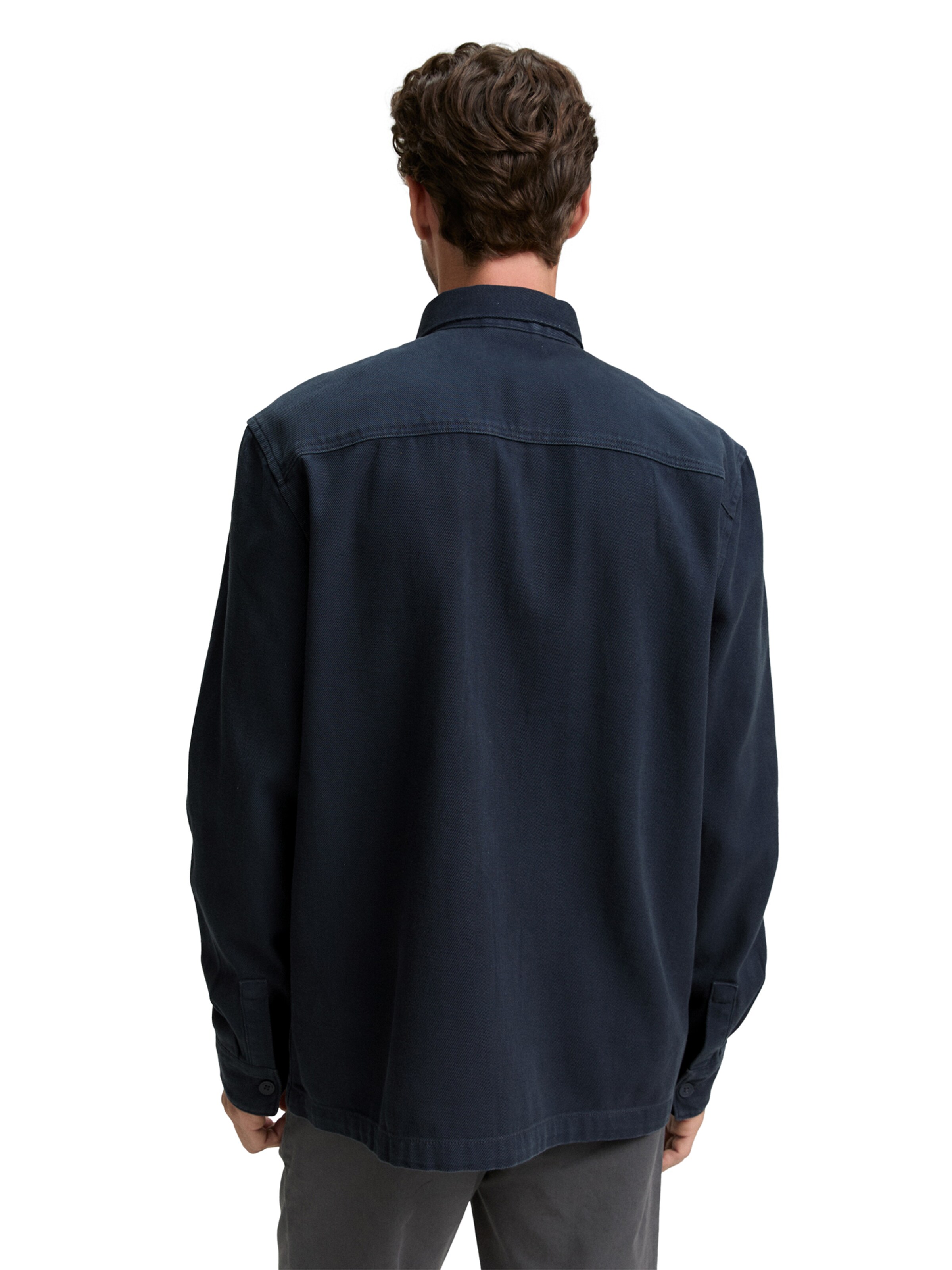 TOM TAILOR Regular fit Between-Season Jacket in Blue