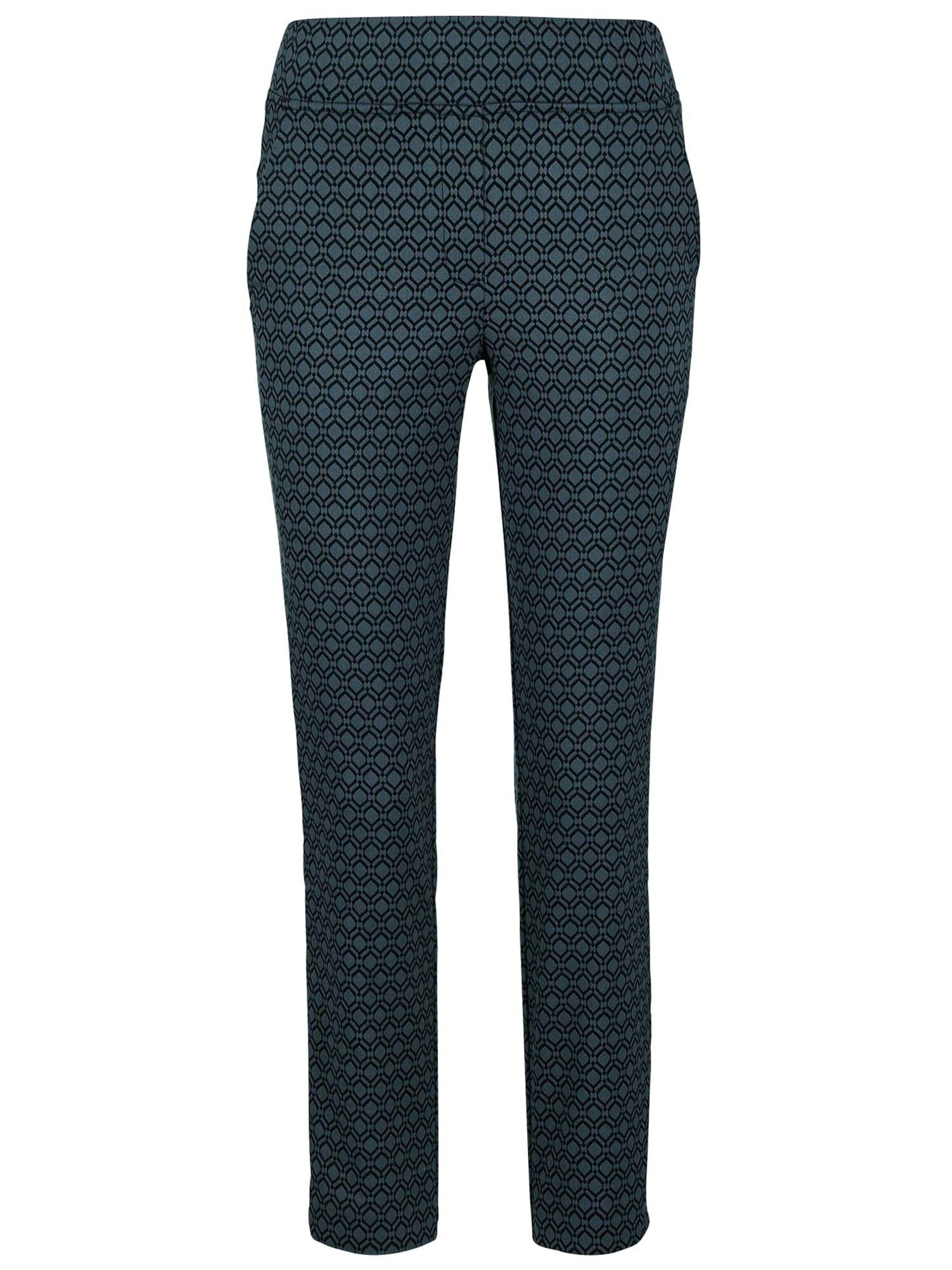 Coupe slim Pantalon MADELEINE en vert