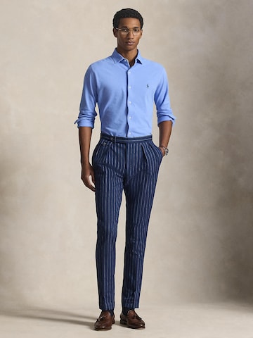Coupe slim Chemise business Polo Ralph Lauren en bleu