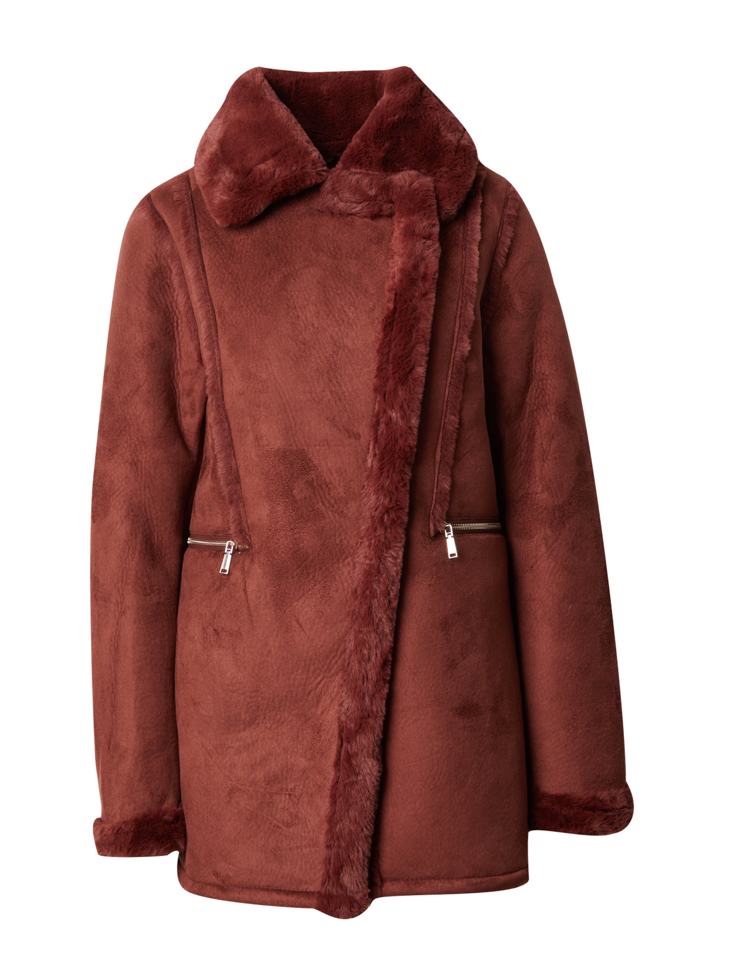 ABOUT YOU - Casaco meia-estação 'Elise' em castanho: frente