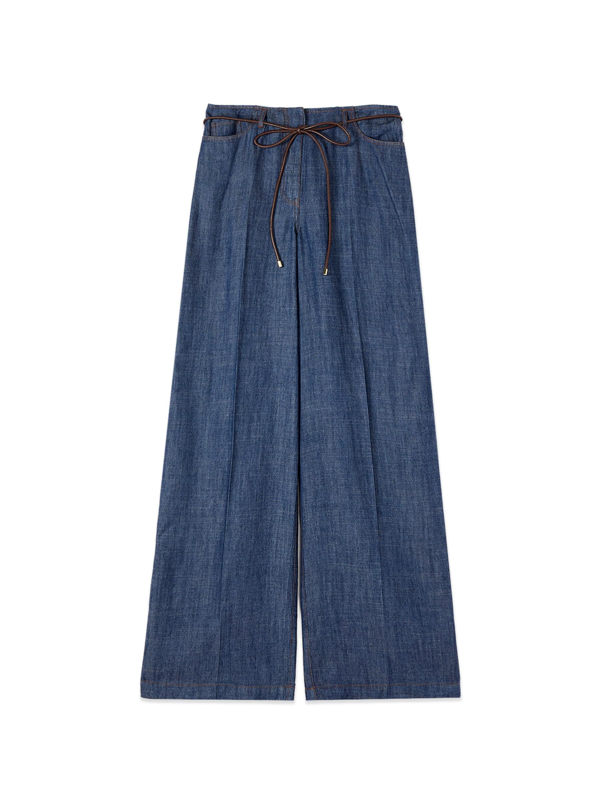 oltre - Ropa ancha Vaquero en azul: frente