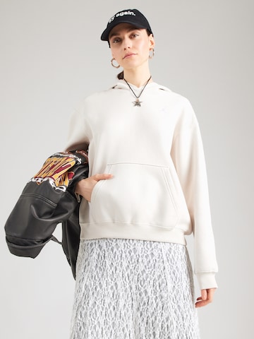 Sweat-shirt 'BRKLN FLC' Jordan en blanc : devant