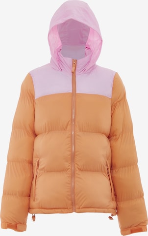 Veste d’hiver MO en orange : devant