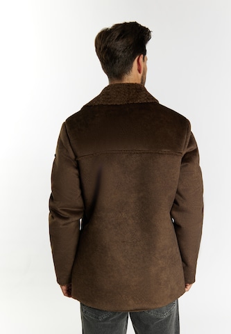 DreiMaster Vintage Демисезонная куртка в Коричневый