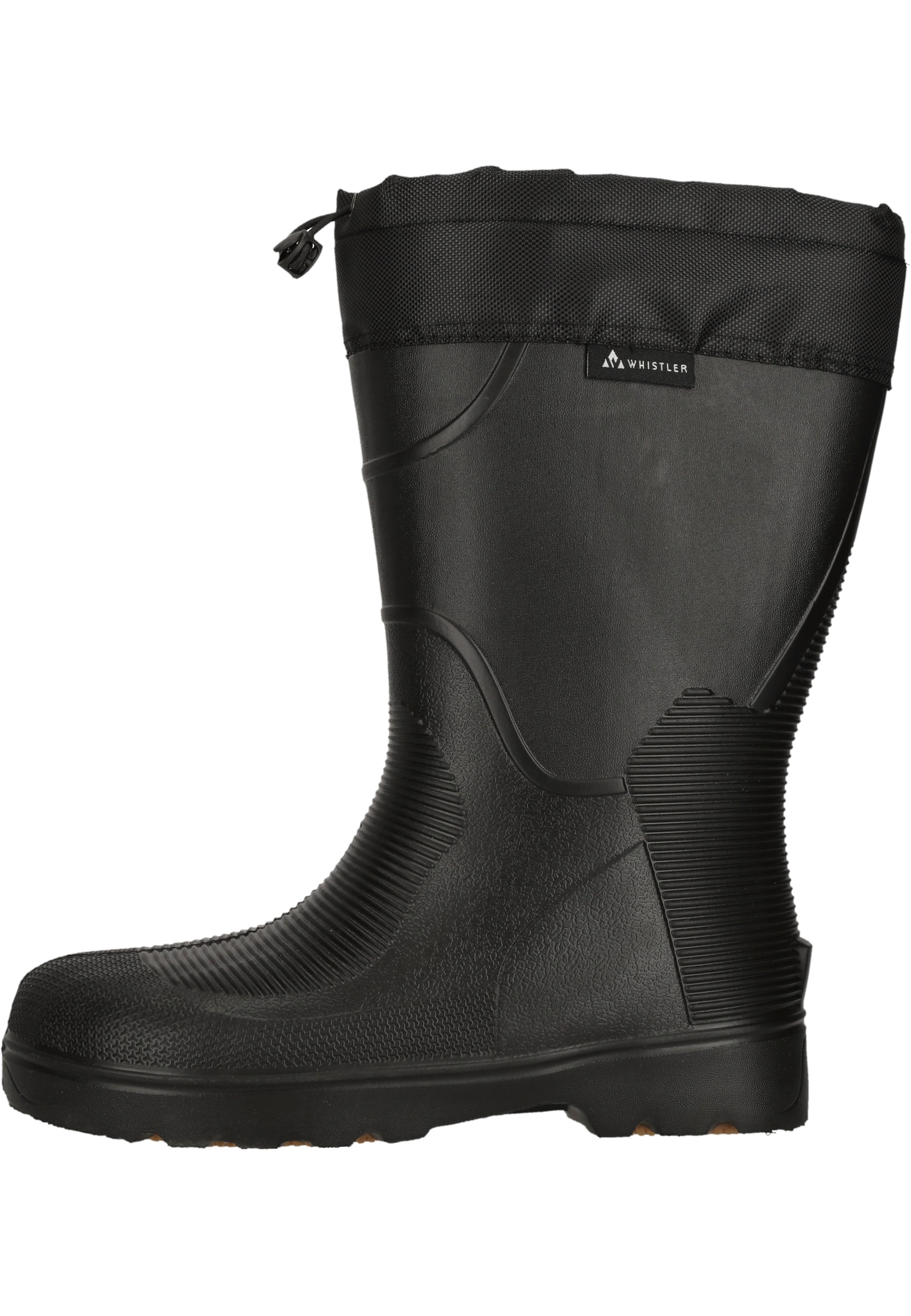 Whistler Gummistiefel 'Mogo' in Schwarz