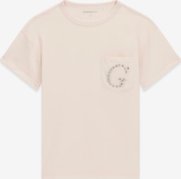 GUESS T-Shirt in Beige: Vorderseite