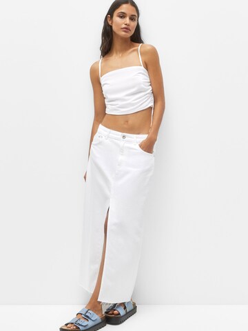 Haut Pull&Bear en blanc