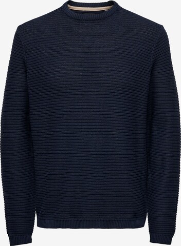 Only & Sons - Pullover 'SALL' em azul: frente