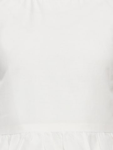 Haut 'KOGBONDI' ONLY GIRLS en blanc