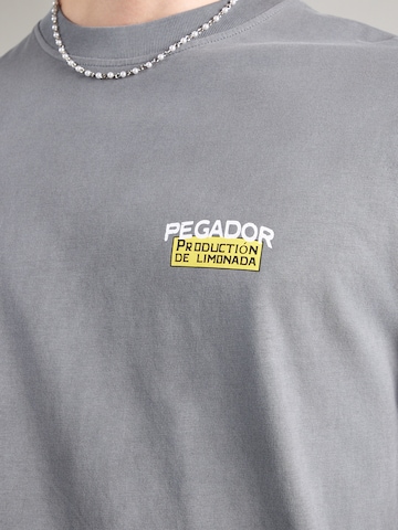 Pegador Μπλουζάκι 'Kort' σε γκρι