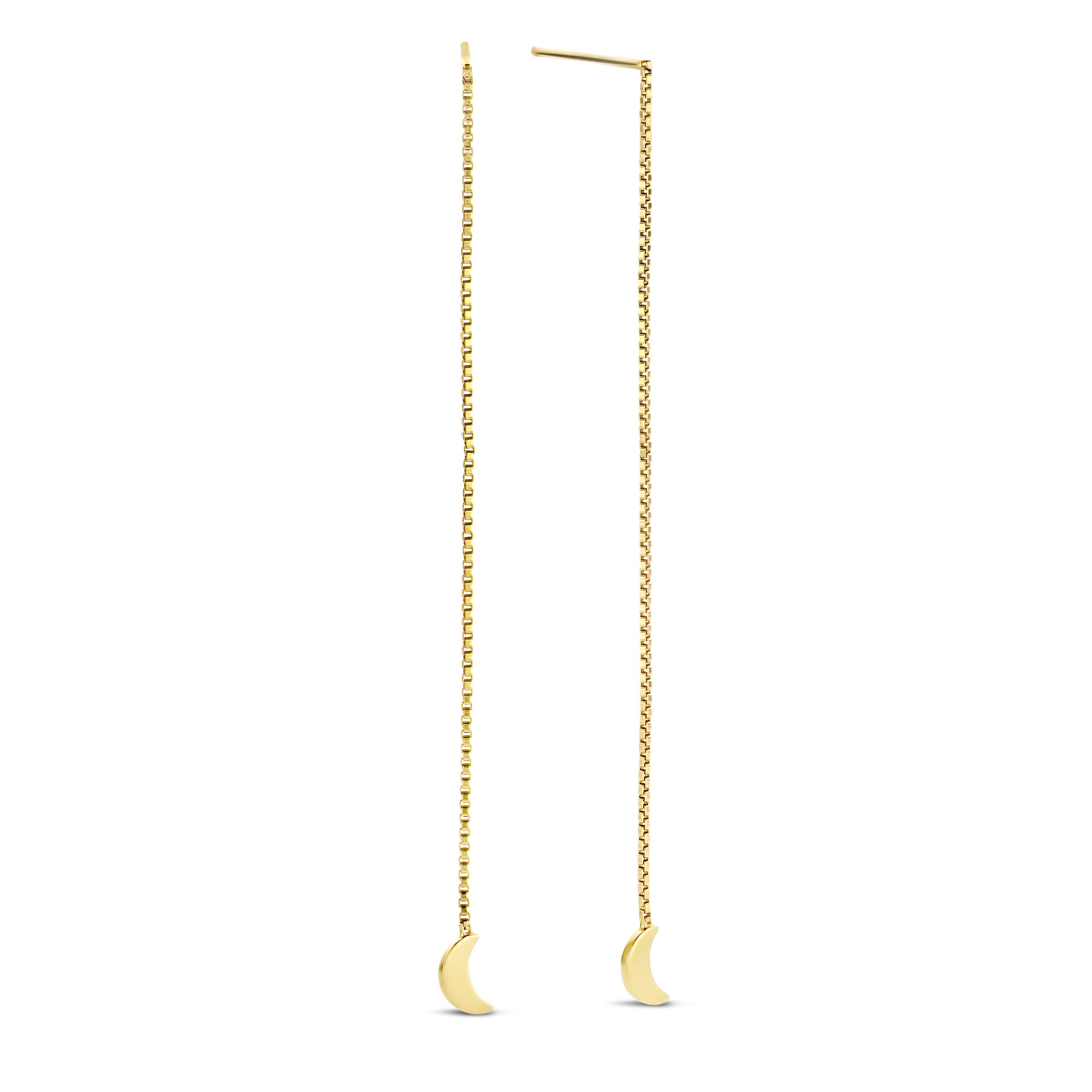 Violet Hamden Ohrringe in Gold: Vorderseite