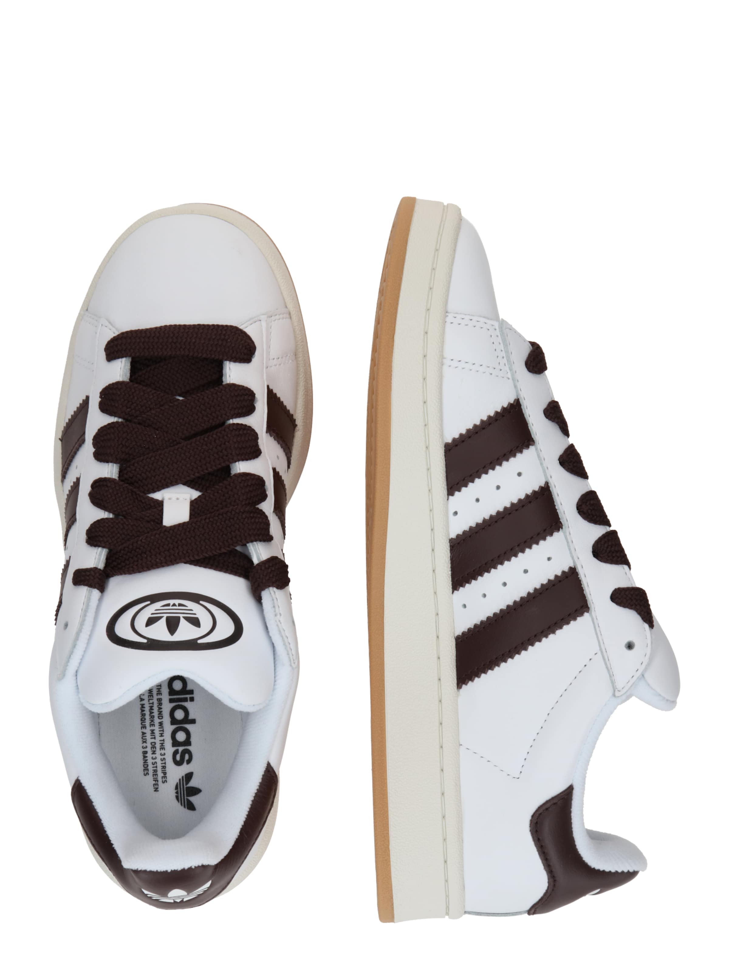 Sneaker bassa 'Campus 00s' di ADIDAS ORIGINALS in bianco