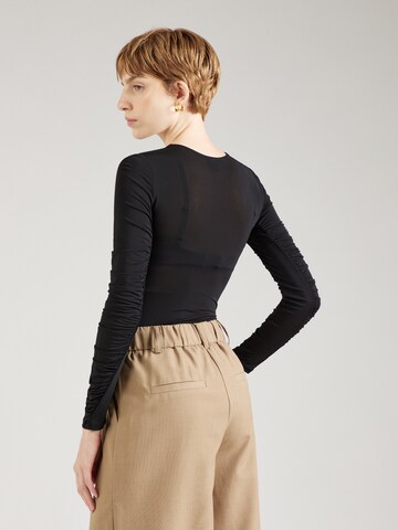 PINKO Shirt bodysuit in Black