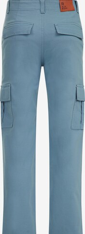 WE Fashion Regular Trousers in Blue