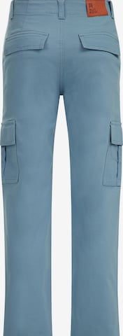 WE Fashion Regular Broek in Blauw