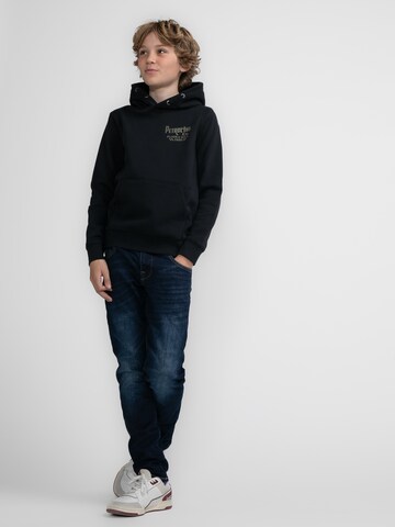 Petrol Industries Sweatshirt 'SaintPaulIsland' in Black