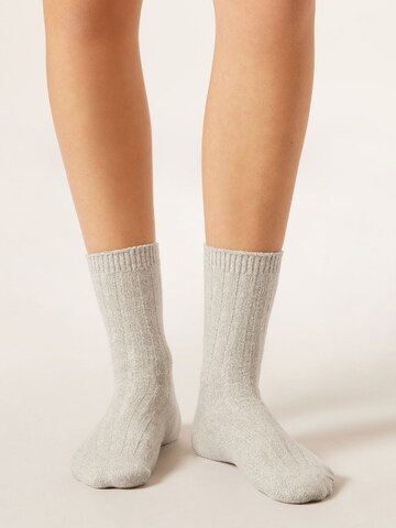 CALZEDONIA Socken in Grau: Vorderseite