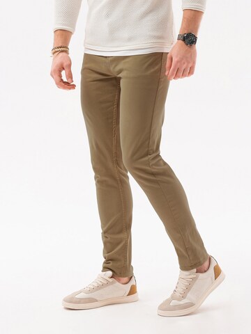 Regular Pantalon chino 'P1059' Ombre en beige