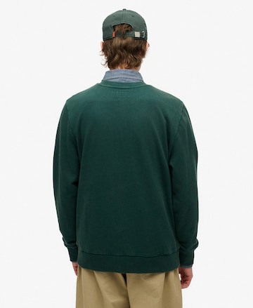 Sweat-shirt Superdry en vert