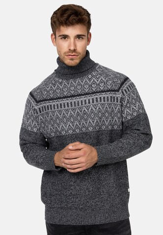 Pull-over ' Thomus ' INDICODE JEANS en gris