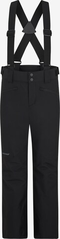 ZIENER Regular Workout Pants 'AXI' in Black: front