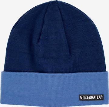 Villervalla Beanie 'Basic' in Blue: front