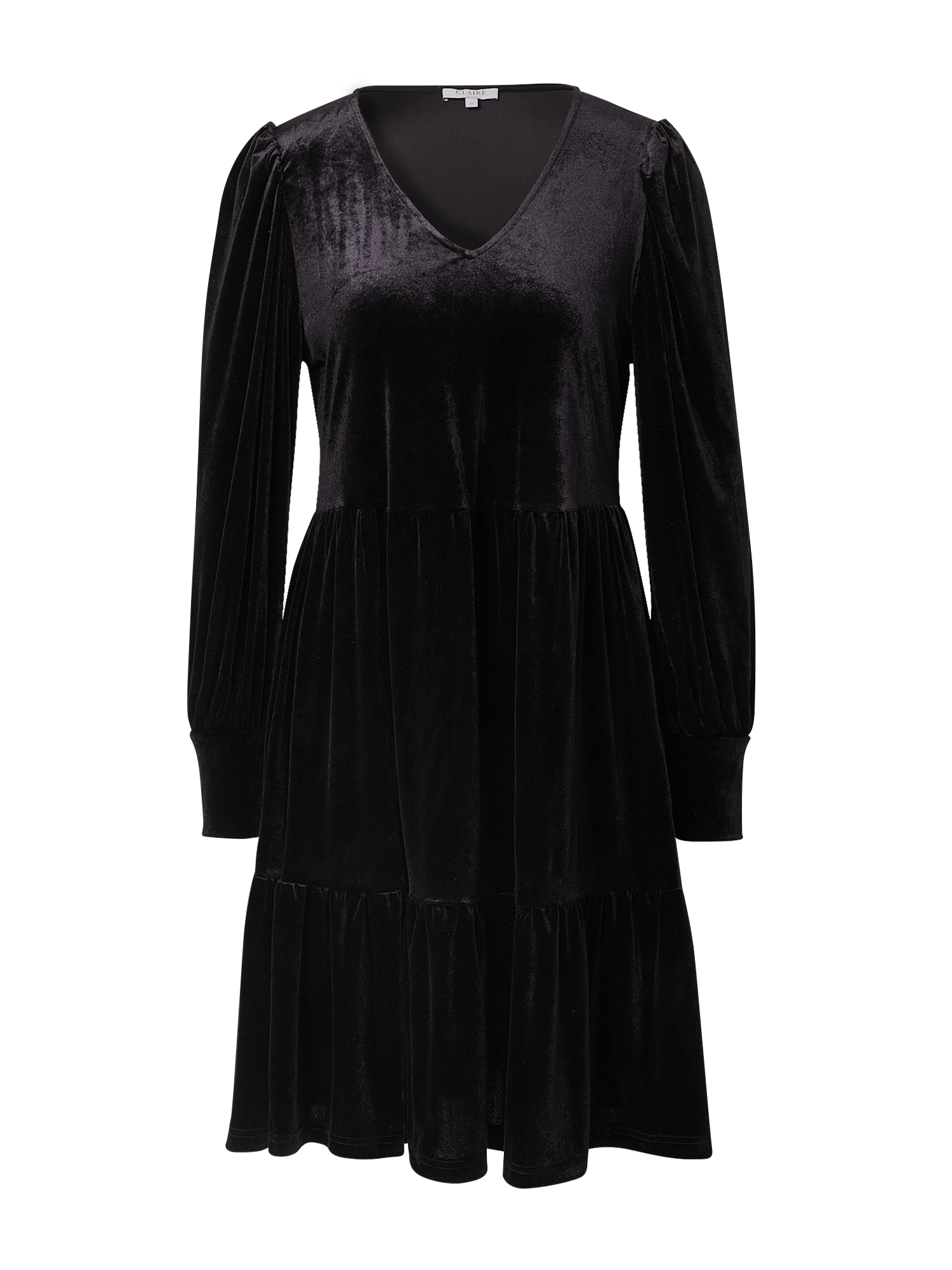 zLUYK Odzież Claire Sukienka koszulowa Djinna w kolorze Czarnym 