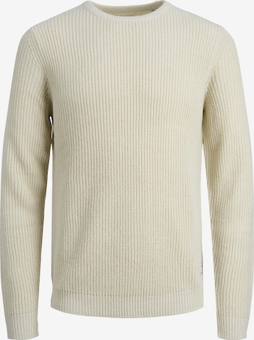 JACK & JONES Trui in Beige: voorkant